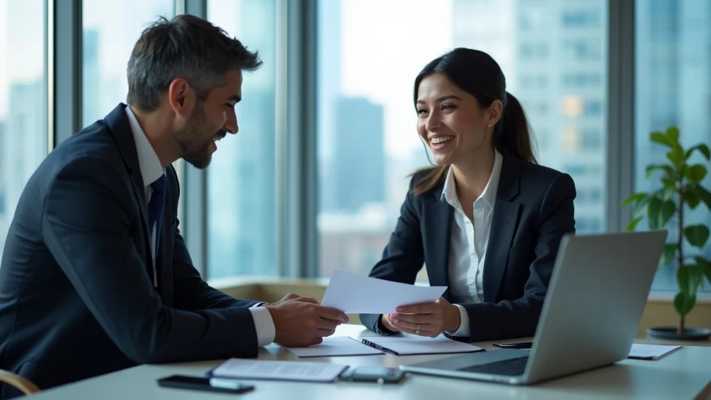 Proactive meeting between workplace injury attorney and client in California