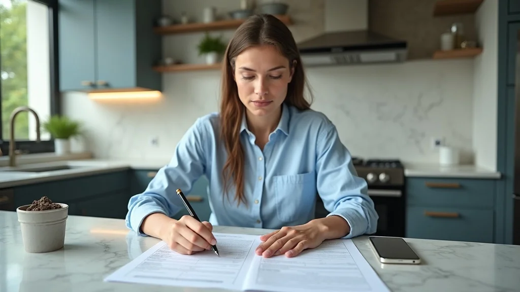 Confident injured worker preparing documents to maximize workers compensation benefits